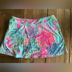 Lilly Pulitzer Kids Skort Luxletic Fabric 6/7